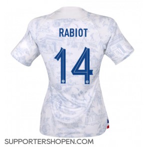 Frankrike Adrien Rabiot #14 Borta Matchtröja Dam VM 2022 Kortärmad